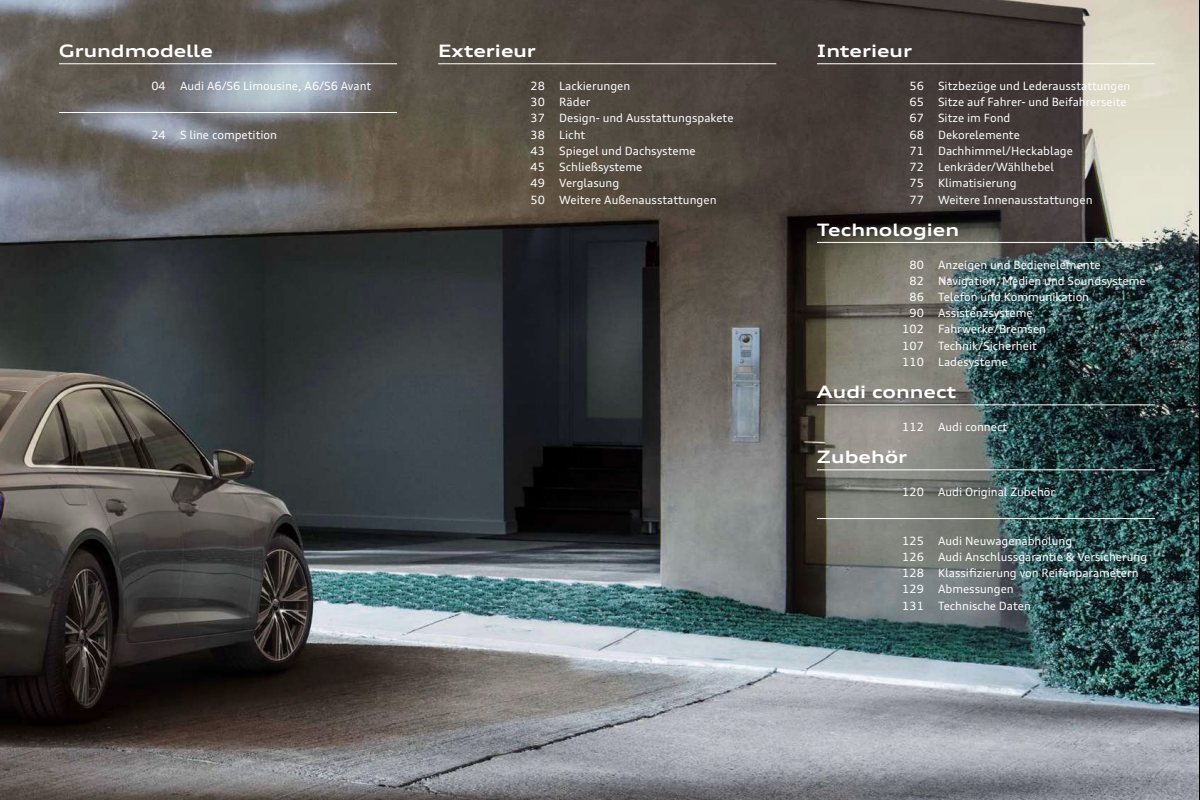 2025 – A6 Sedan & Avant (DE) Preview Page 3