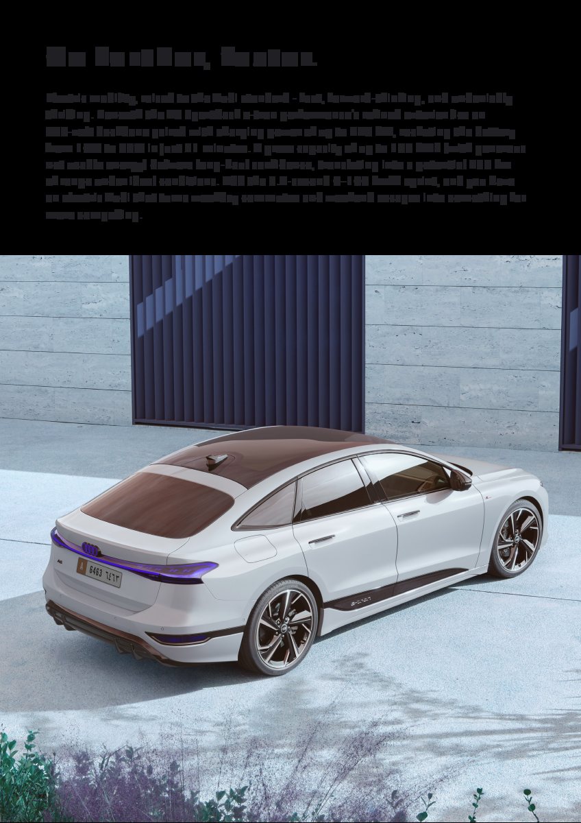 2025 – A6 e-tron Sportback (ME) Preview Page 2