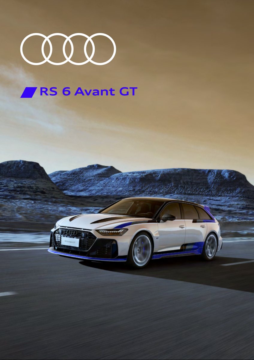 2025 – RS6 Avant GT (CN) Preview Page 1
