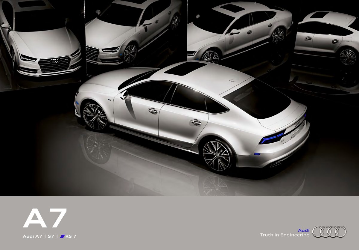 2016 – A7, S7 & RS7 (US) Preview Page 1