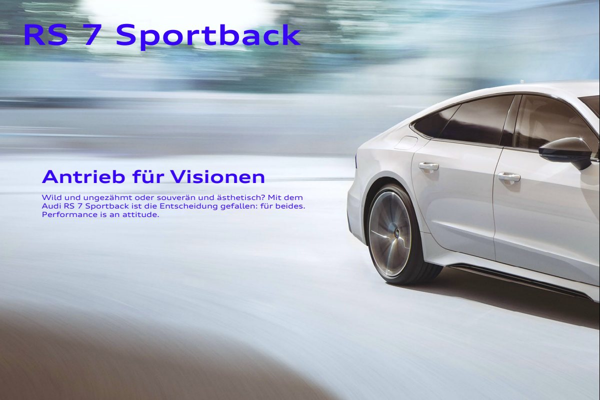 2024 – RS7 Sportback (DE) Preview Page 2