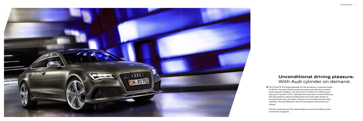 2013 – RS7 Sportback (INT) Preview Page 4