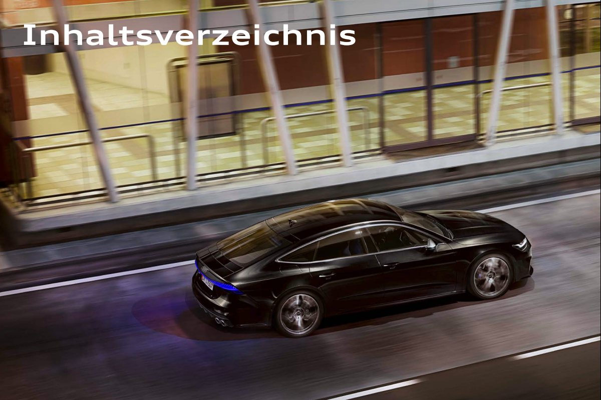2023 – A7 & S7 Sportback (DE) Preview Page 2