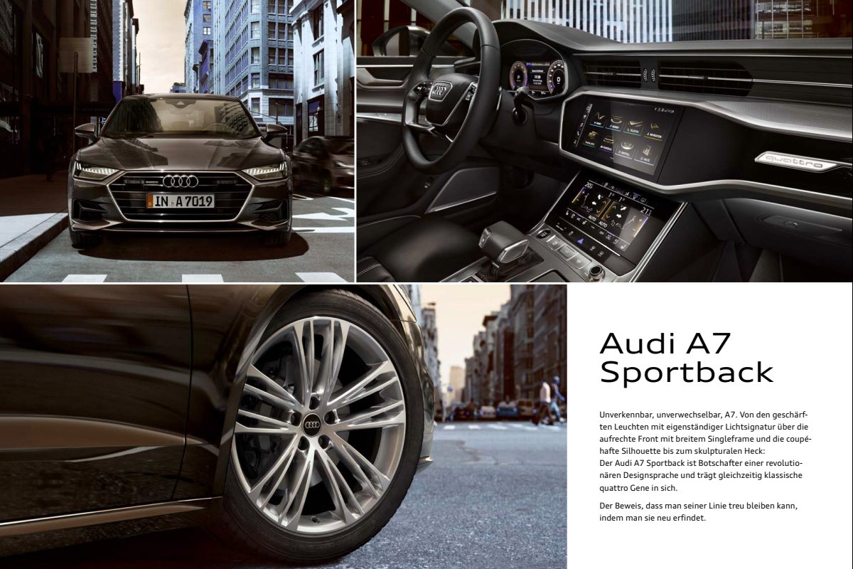 2023 – A7 & S7 Sportback (DE) Preview Page 5
