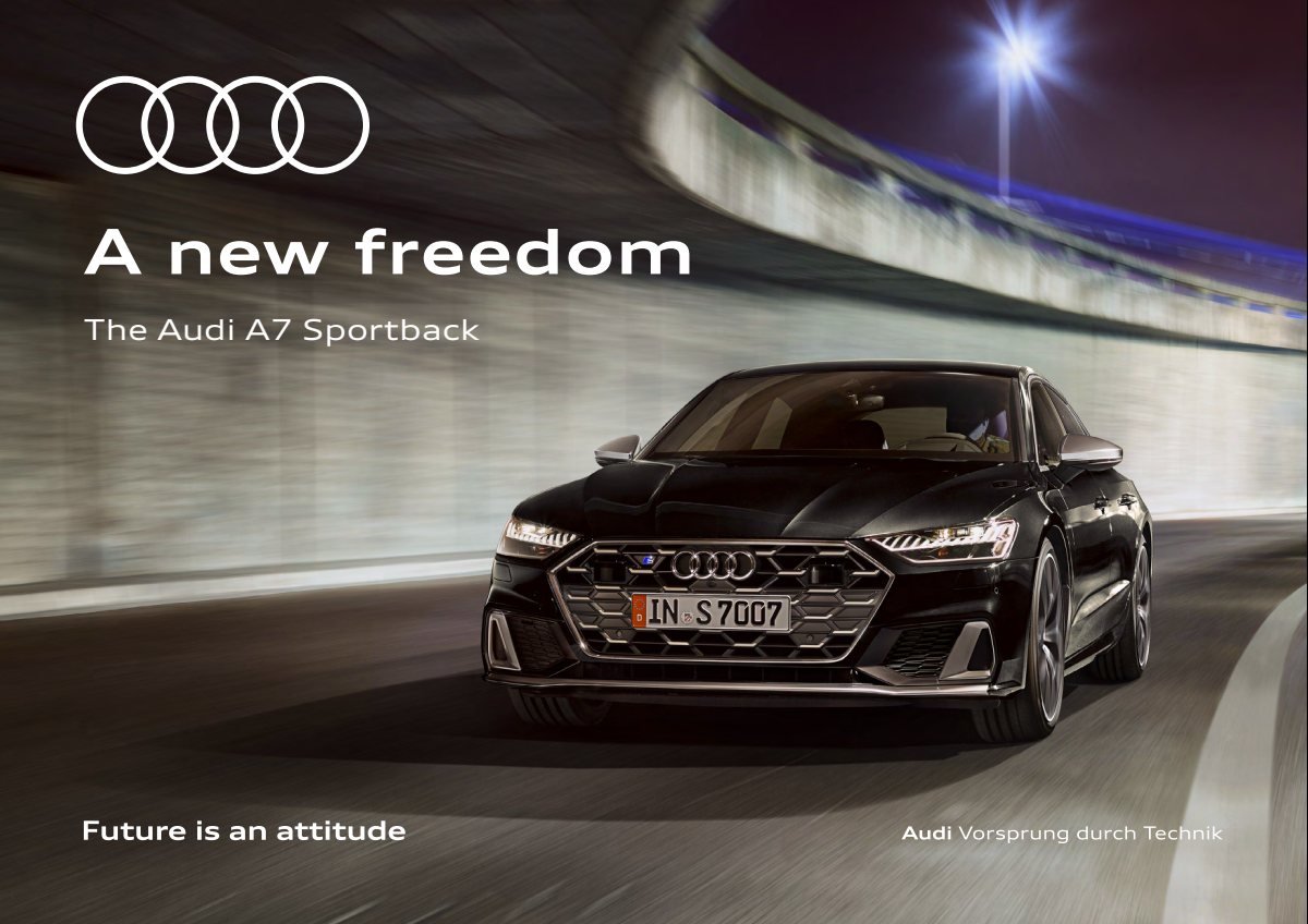 2024 – A7 Sportback (ZA) Preview Page 1
