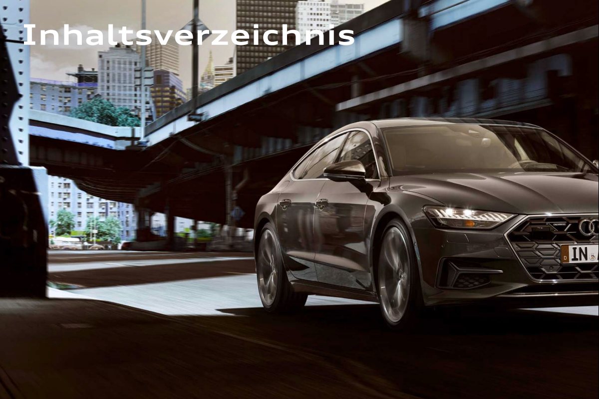 2025 – A7 & S7 Sportback (DE) Preview Page 2