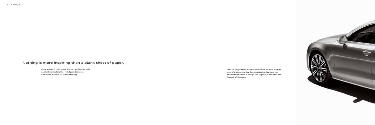 2013 – A7 Sportback (INT) Preview Page 3
