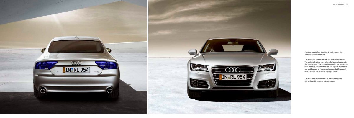2013 – A7 Sportback (INT) Preview Page 5