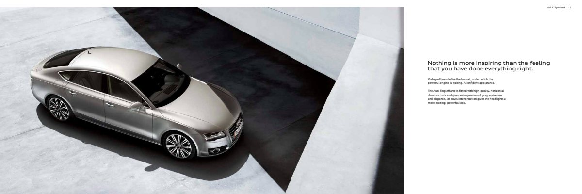 2013 – A7 Sportback (INT) Preview Page 6