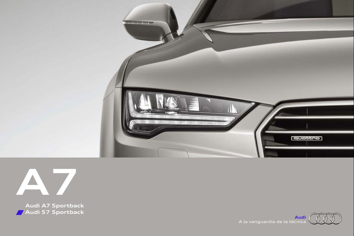 2014 – A7 Sportback (ES) Preview Page 1