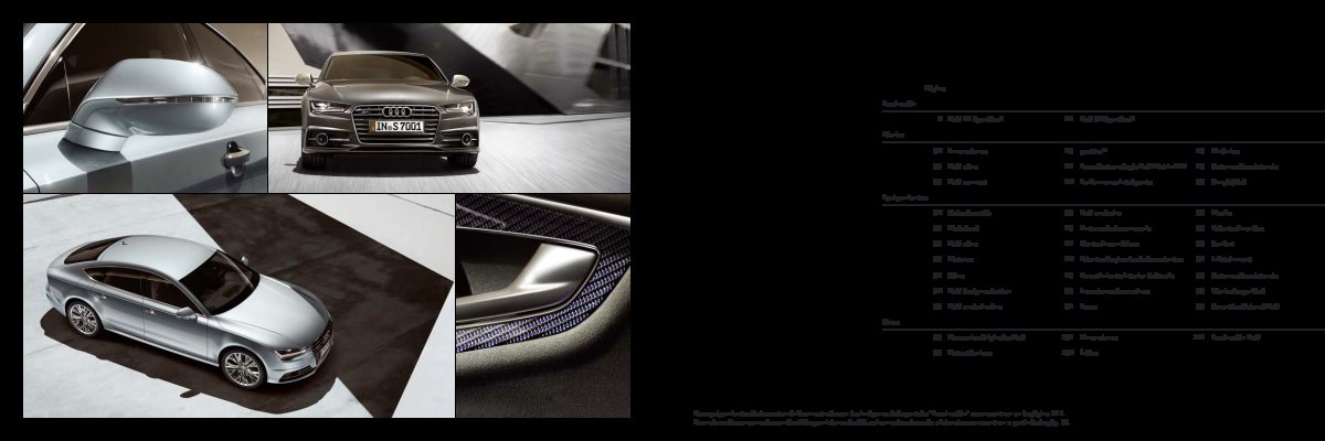 2014 – A7 Sportback (ES) Preview Page 2