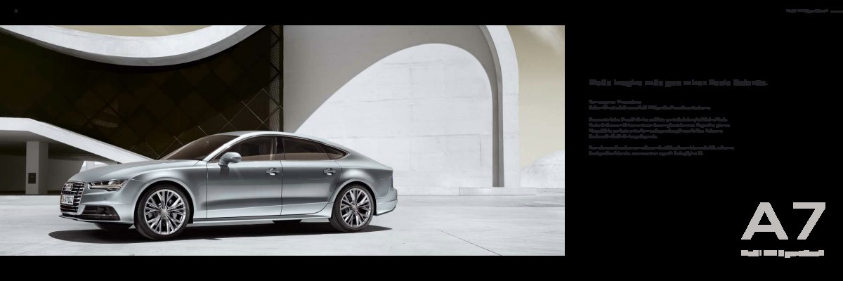 2014 – A7 Sportback (ES) Preview Page 4