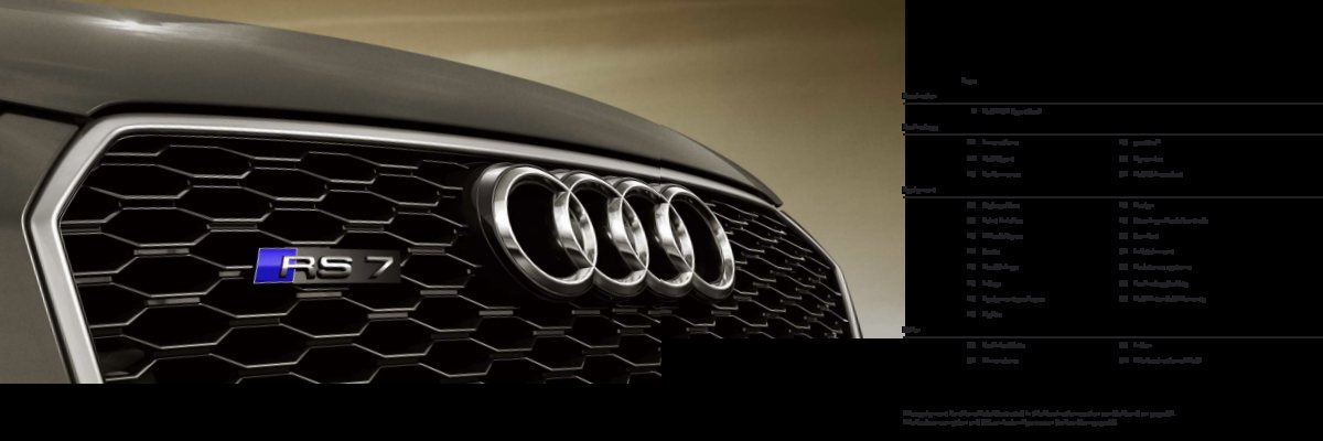 2015 – RS7 Sportback (HK) Preview Page 2