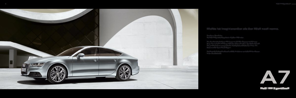2016 – A7 & S7 Sportback (DE) Preview Page 4