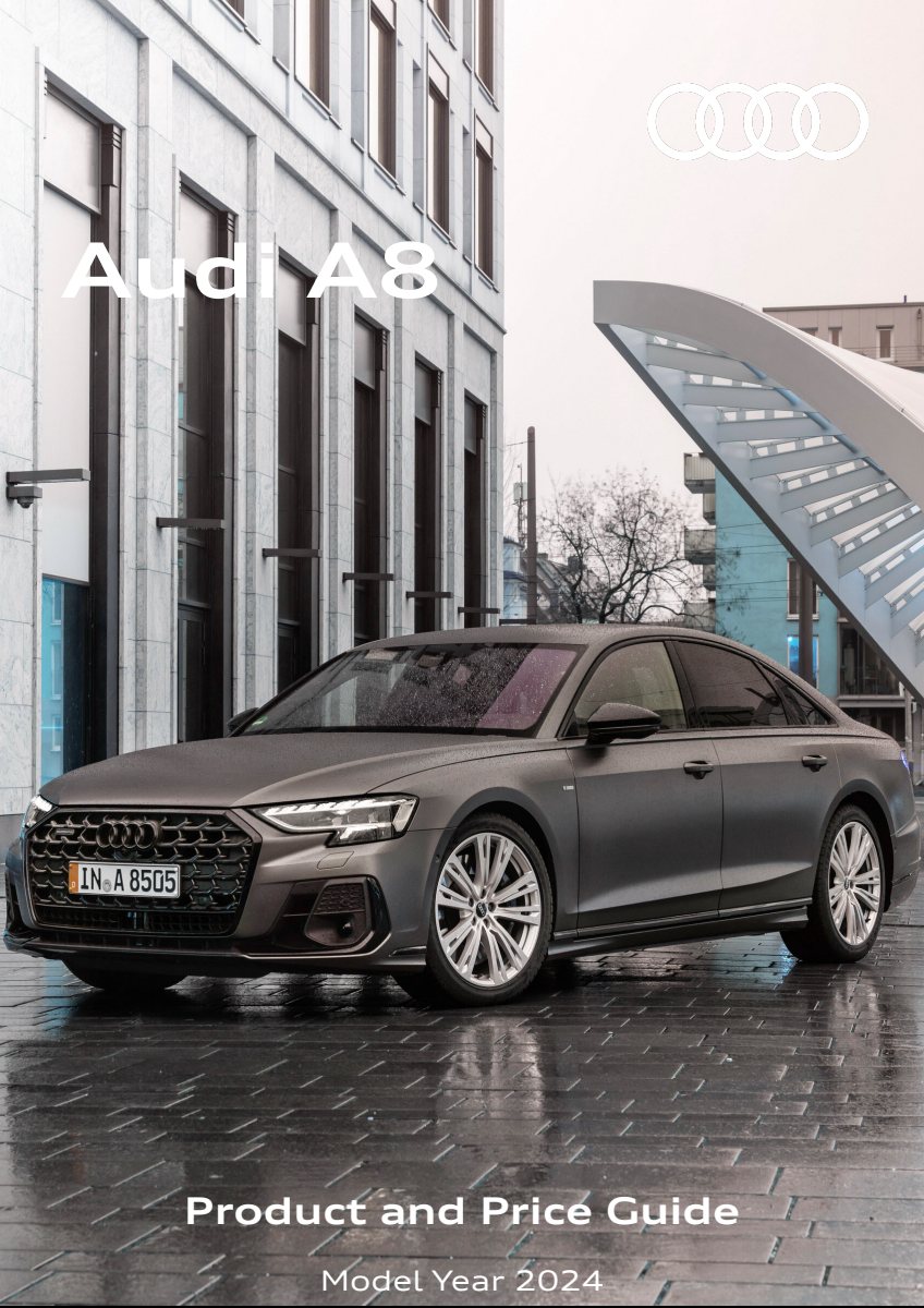 2024 – A8 & S8 (IE) Preview Page 1