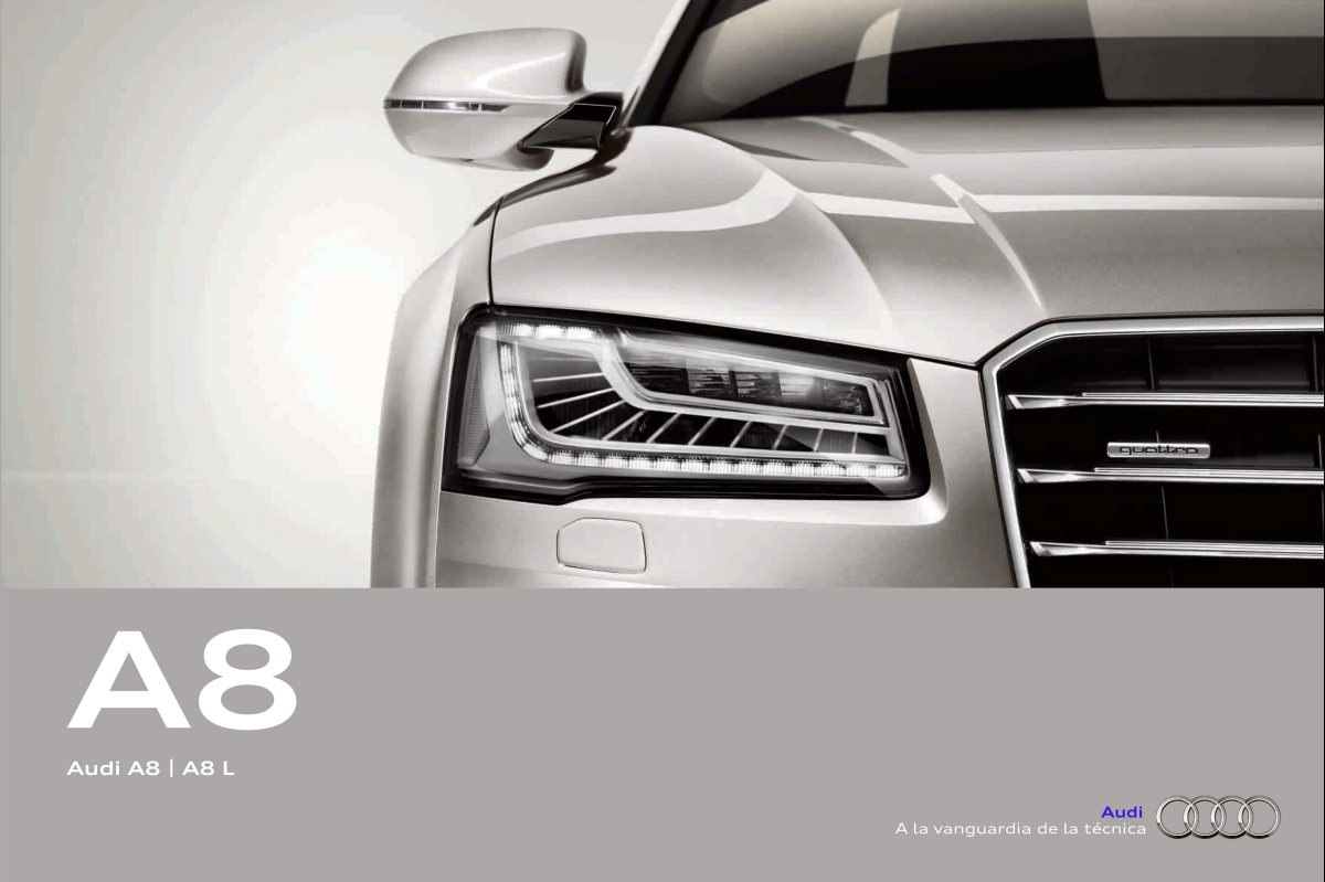2013 – A8 & A8 L (ES) Preview Page 1