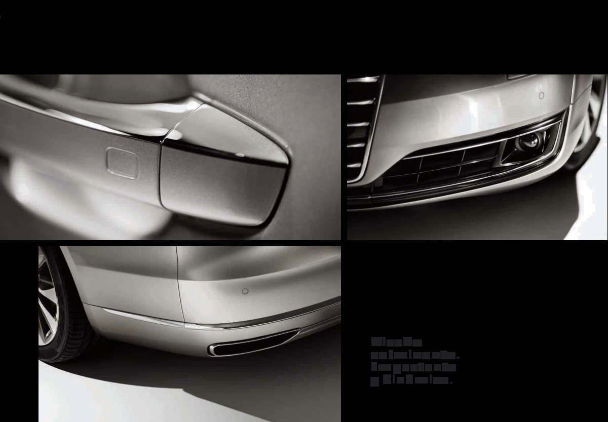2013 – A8 & A8 L (ES) Preview Page 7