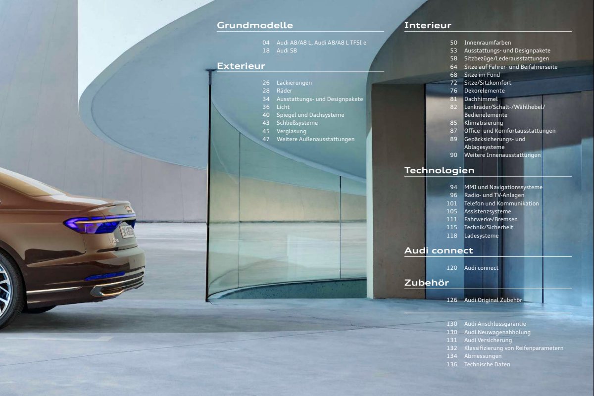 2024 – A8 & S8 (DE) Preview Page 3