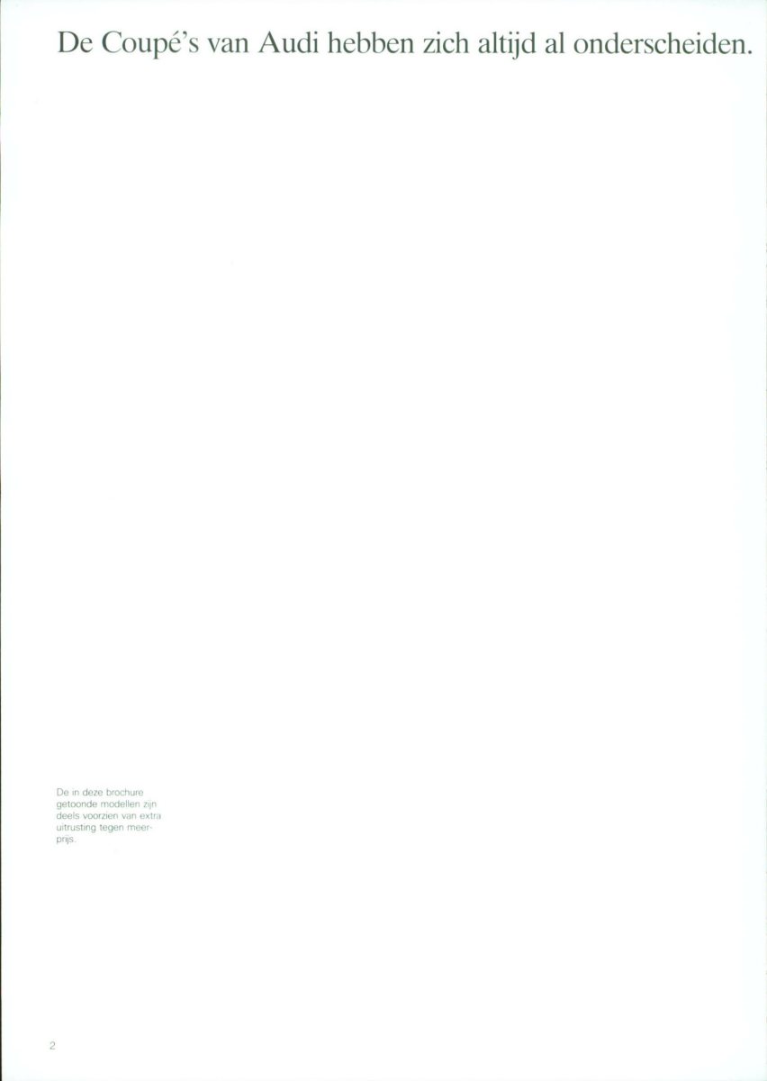1989 – Coupe (NL) Preview Page 2