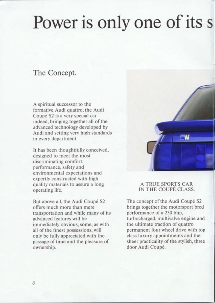 1993 – Coupe S2 (UK) Preview Page 4