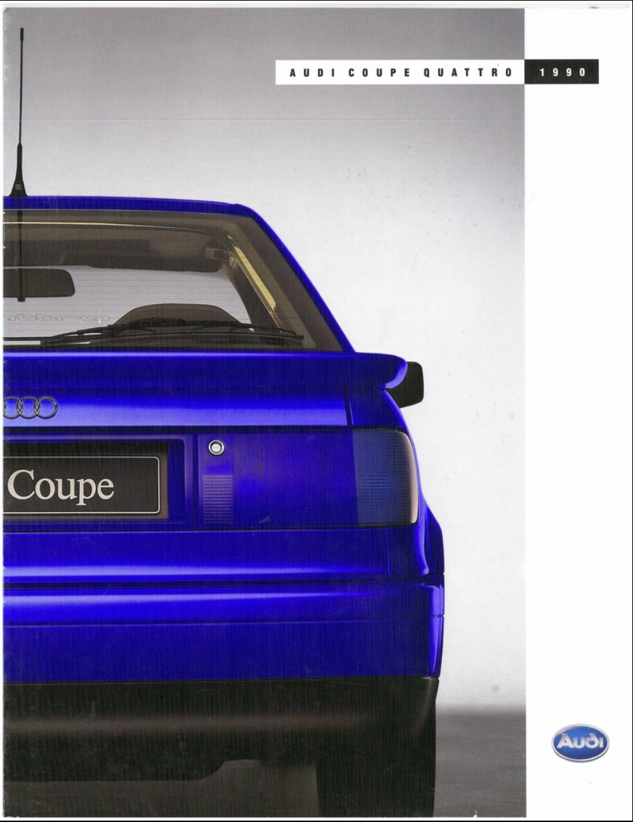 1990 – Coupe Quattro (US) Preview Page 1