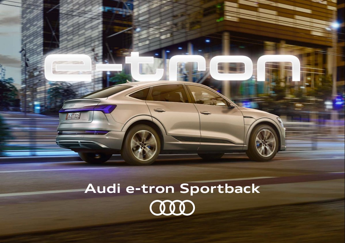2020 – e-tron Sportback (JP) Preview Page 1