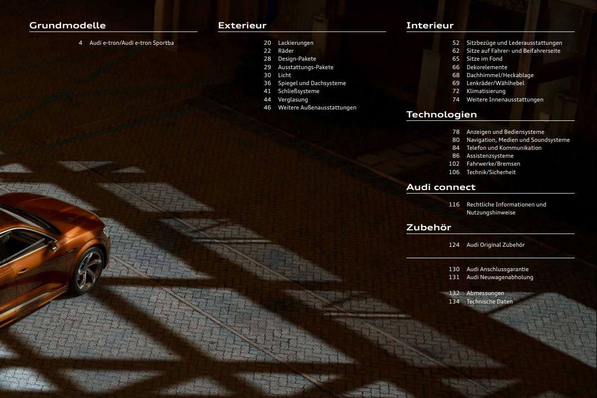 2023 – e-tron & Sportback (DE) Preview Page 3