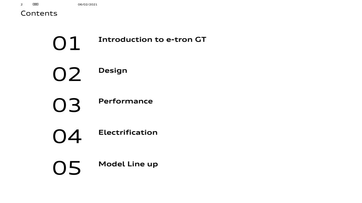2021 – e-tron GT & RS (UK) Preview Page 2
