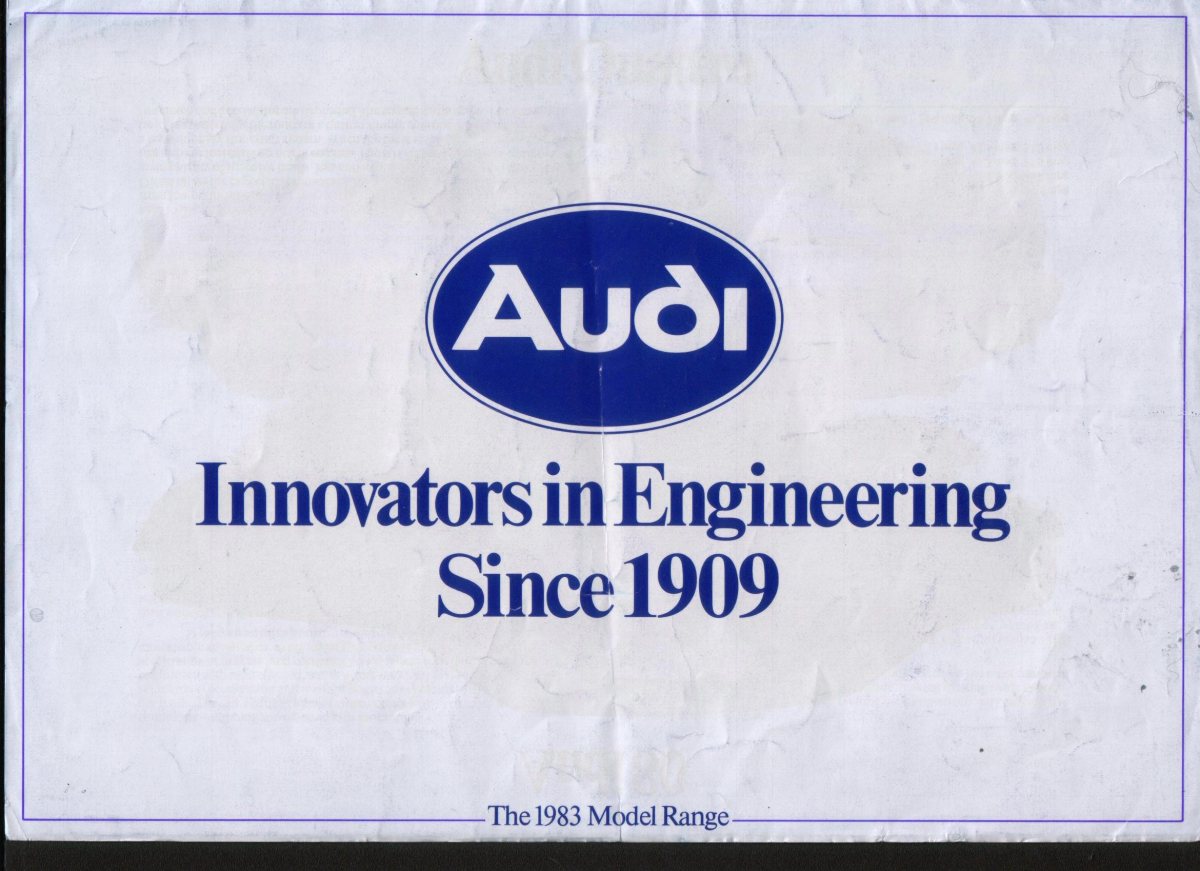 1983 – Model Range (UK) Preview Page 1