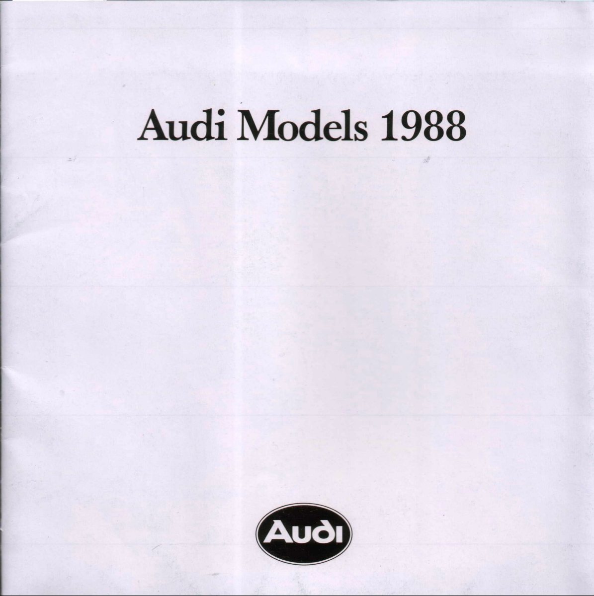 1988 – Model Range (UK) Preview Page 1