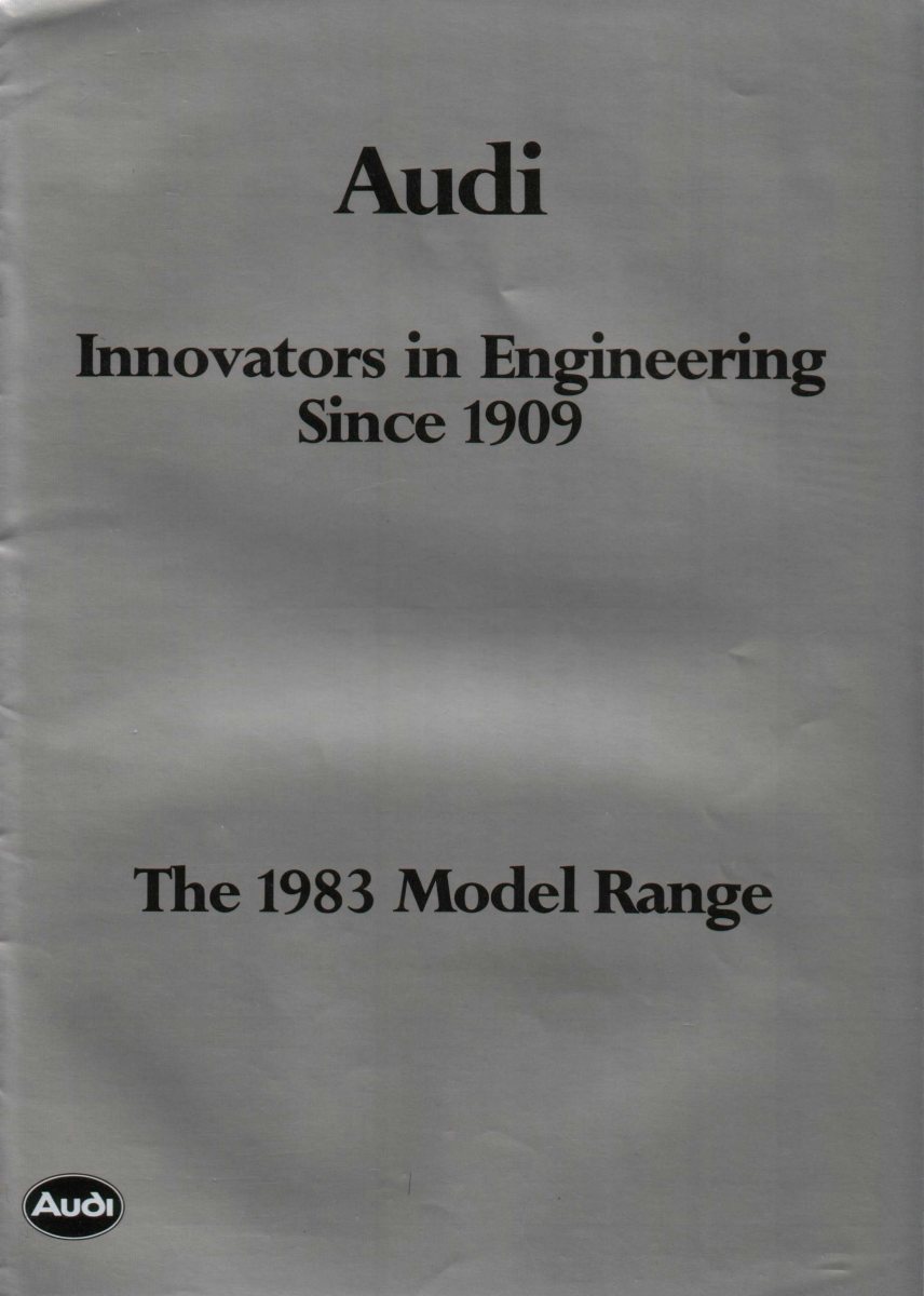 1983 – Model Range (UK) Preview Page 1