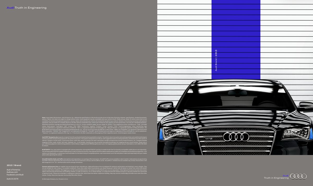 2013 – Model Range (US) Preview Page 1