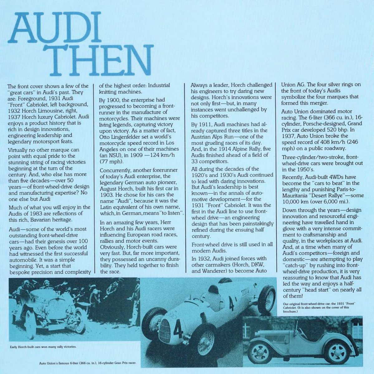 1983 – Model Range (US) Preview Page 3