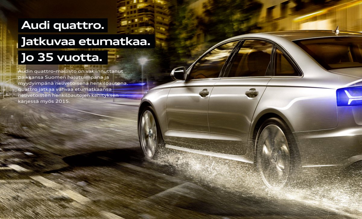 2015 – Quattro 35th Anniversary (FI) Preview Page 2