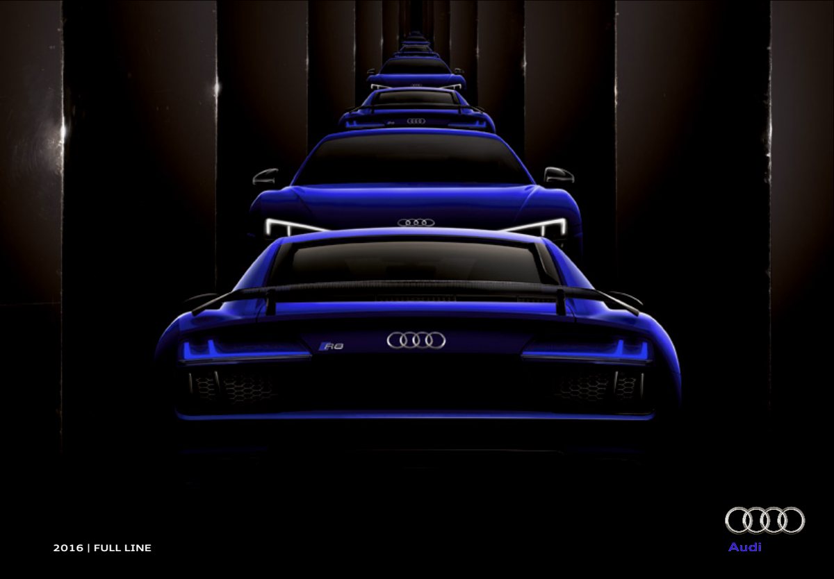 2016 – Model Range (US) Preview Page 1