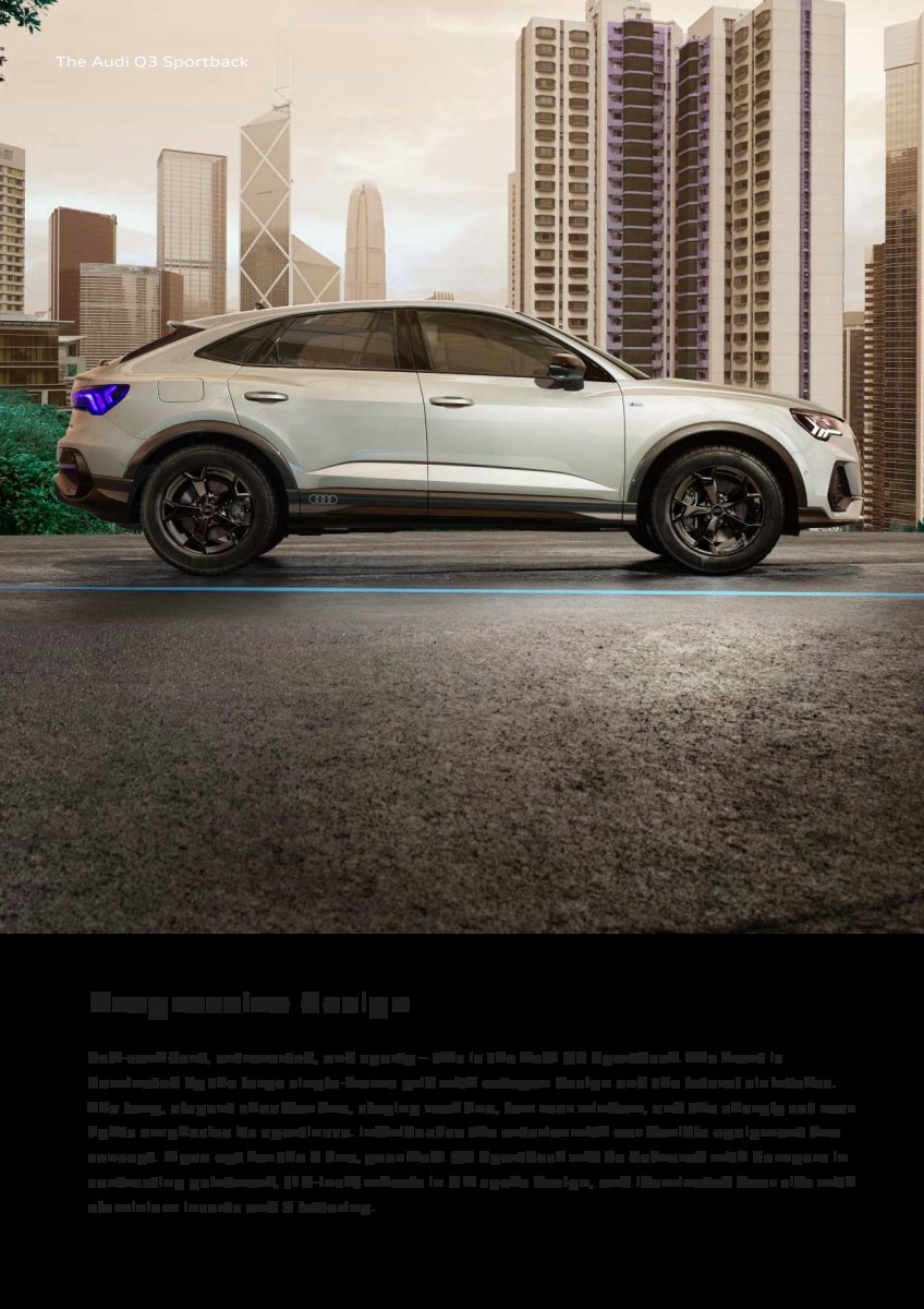 2022 – Q3 Sportback (ME) Preview Page 2