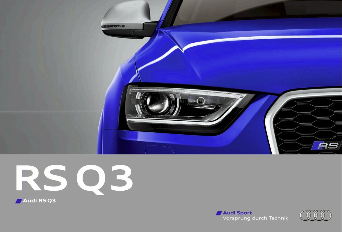 2013 – RS Q3 (DE) Preview Page 1