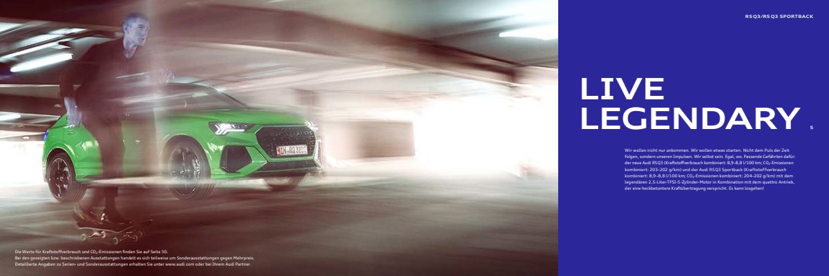 2019 – RS Q3 & Sportback (DE) Preview Page 3