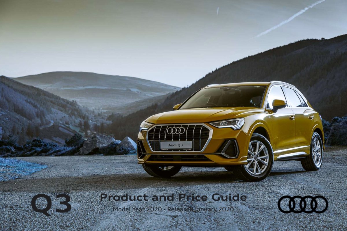 2020 – Q3 & Sportback (IE) Preview Page 1