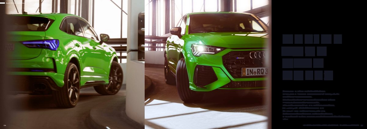 2021 – RS Q3 & Sportback (JP) Preview Page 3