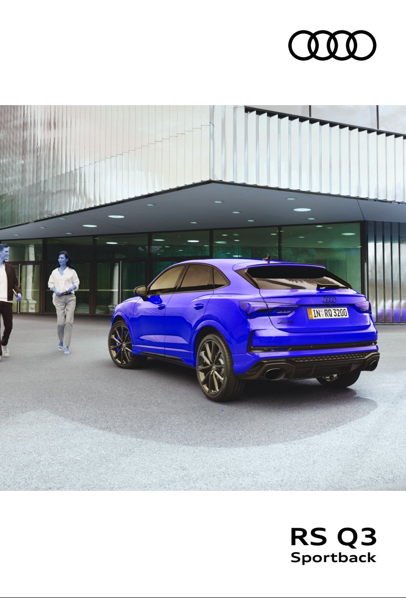 2023 – RS Q3 Sportback (SG) Preview Page 1