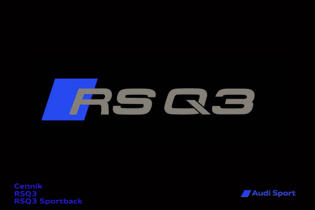 2021 – RS Q3 & Sportback (SK) Preview Page 1