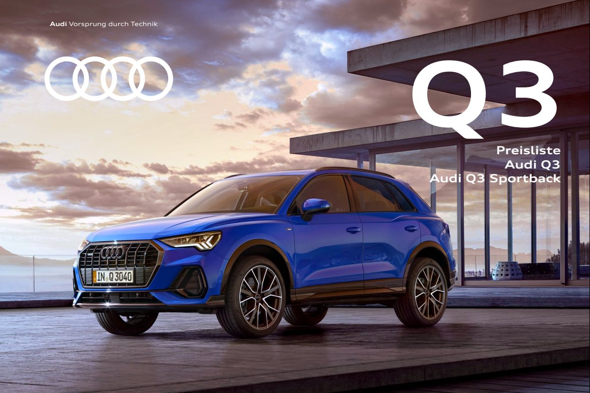 2024 – Q3 & Sportback (DE) Preview Page 1
