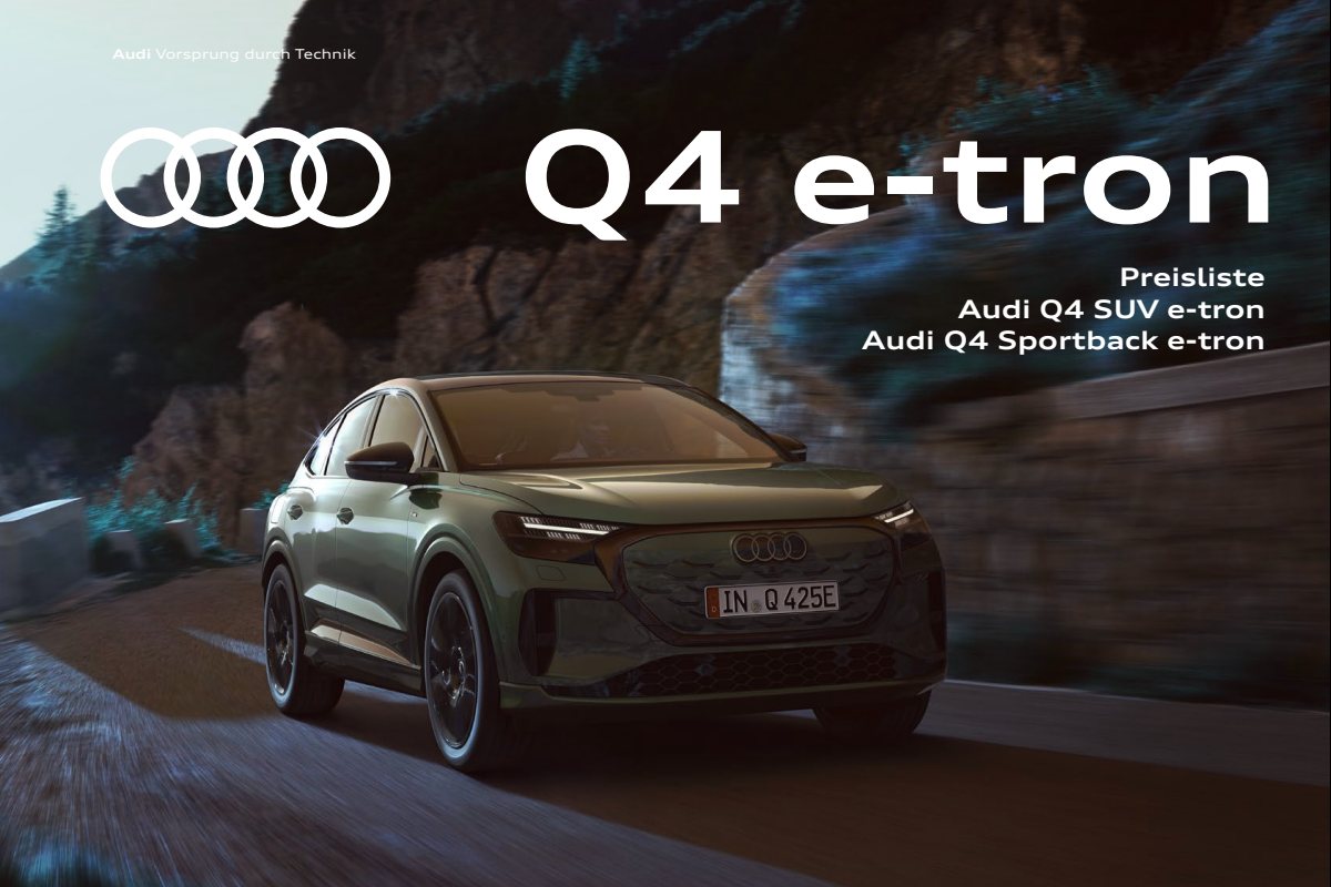 2026 – Q4 e-tron & Sportback (DE) Preview Page 1