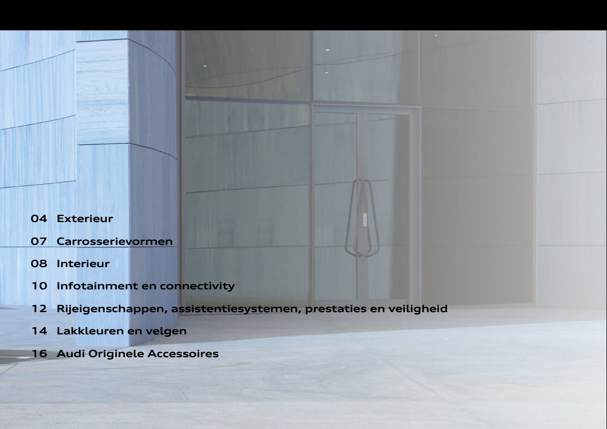 2022 – Q4 e-tron & Sportback (NL) Preview Page 3