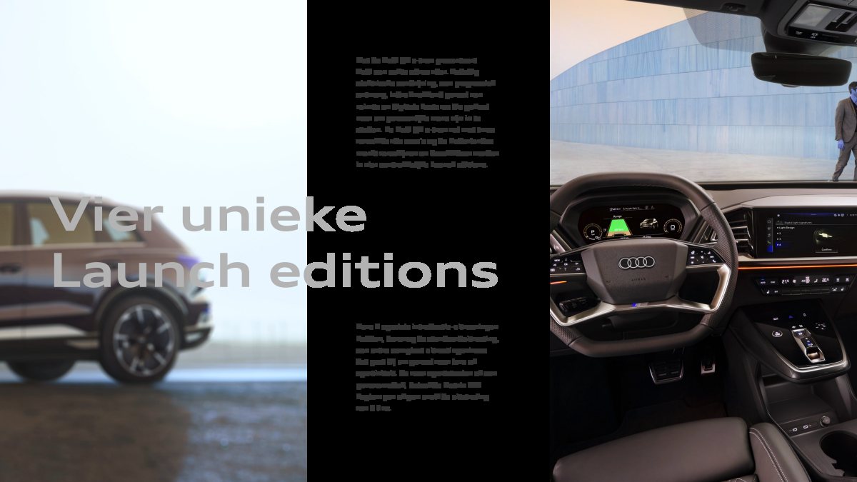 2021 – Q4 e-tron Launch Edition (NL) Preview Page 2