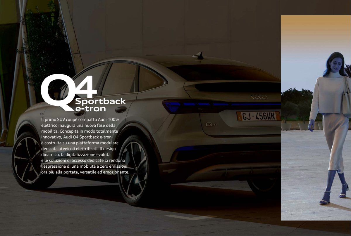 2022 – Q4 e-tron Sportback (IT) Preview Page 2