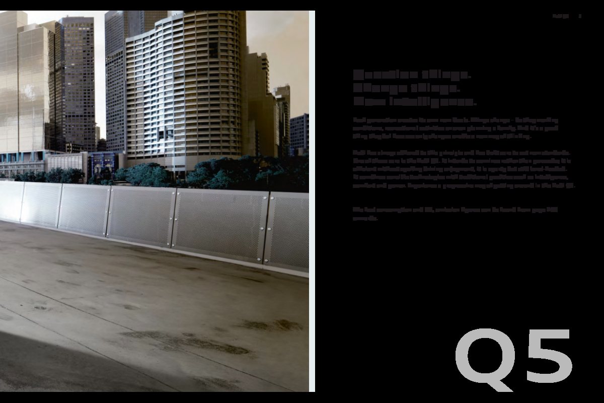 2012 – Q5 & Q5 Hybrid (INT) Preview Page 5