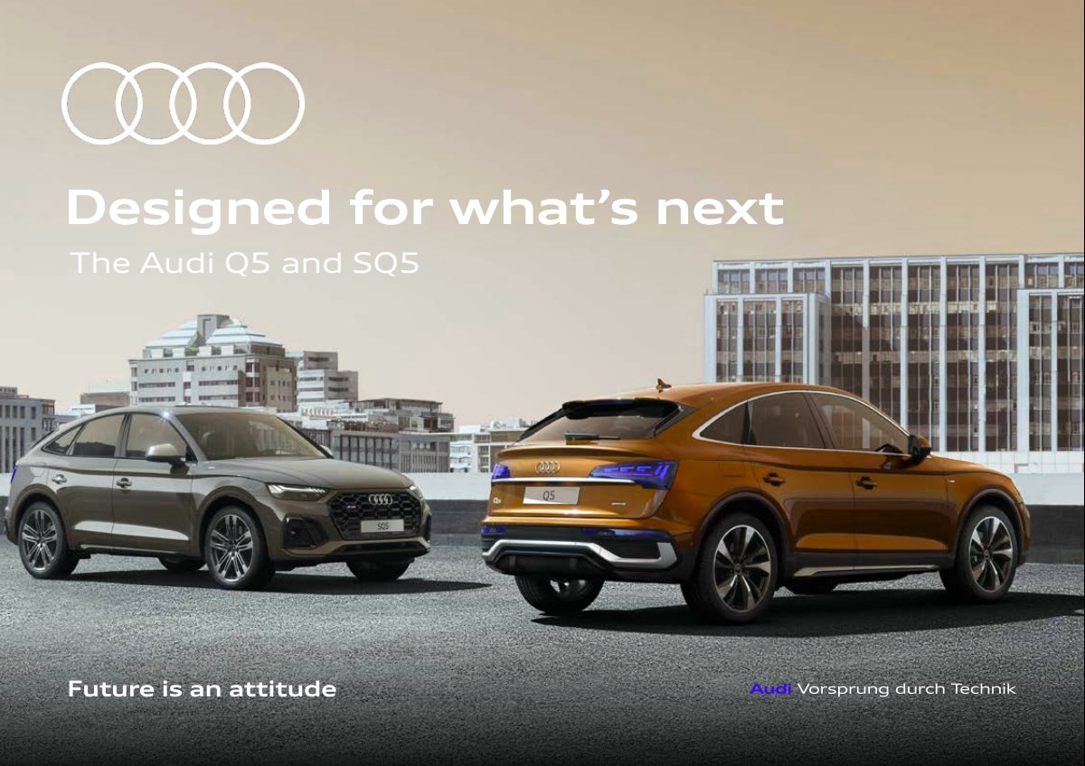 2022 – Q5 & SQ5 Sportback (ZA) Preview Page 1