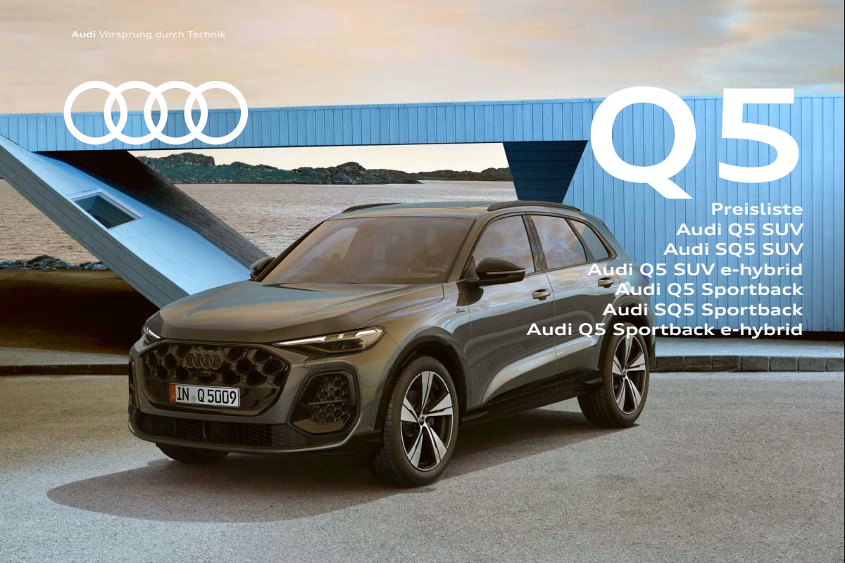 2026 – Q5 & Sportback (DE) Preview Page 1